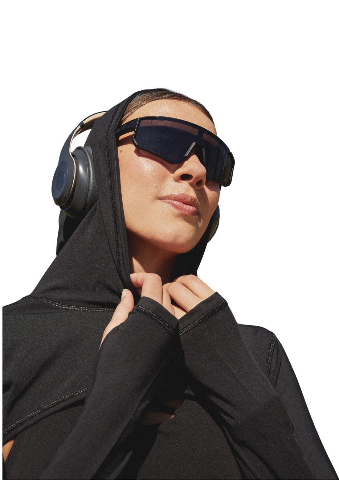 EMF Shielding Halter Hoodie
